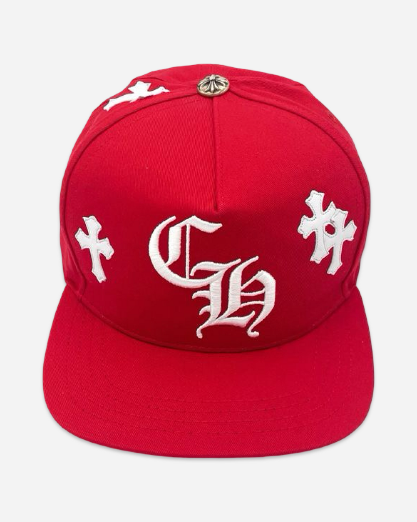 Chrome Hearts Cross Patch Baseball Hat 'Blue'