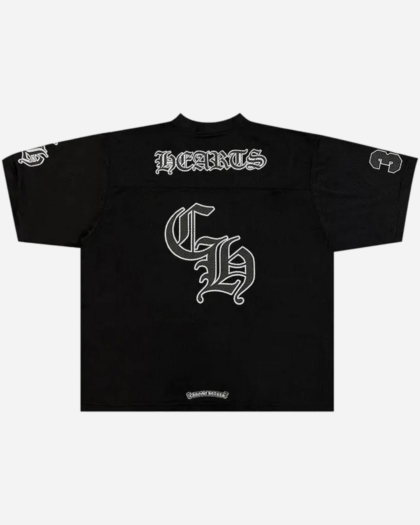 Chrome Hearts Mesh Stadium Jersey 'Black'