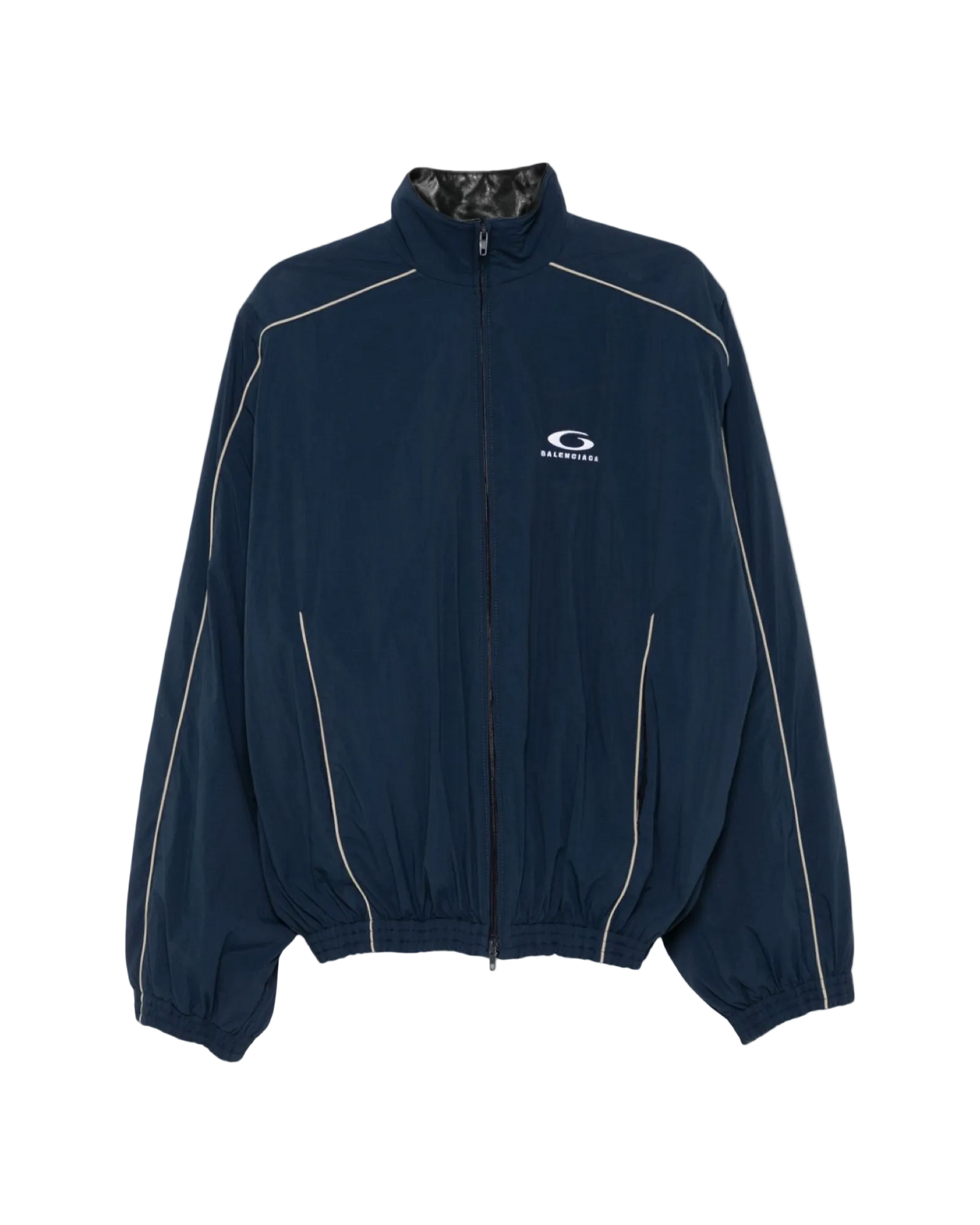 Balenciaga Loop Sports Icon Navy Track Jacket