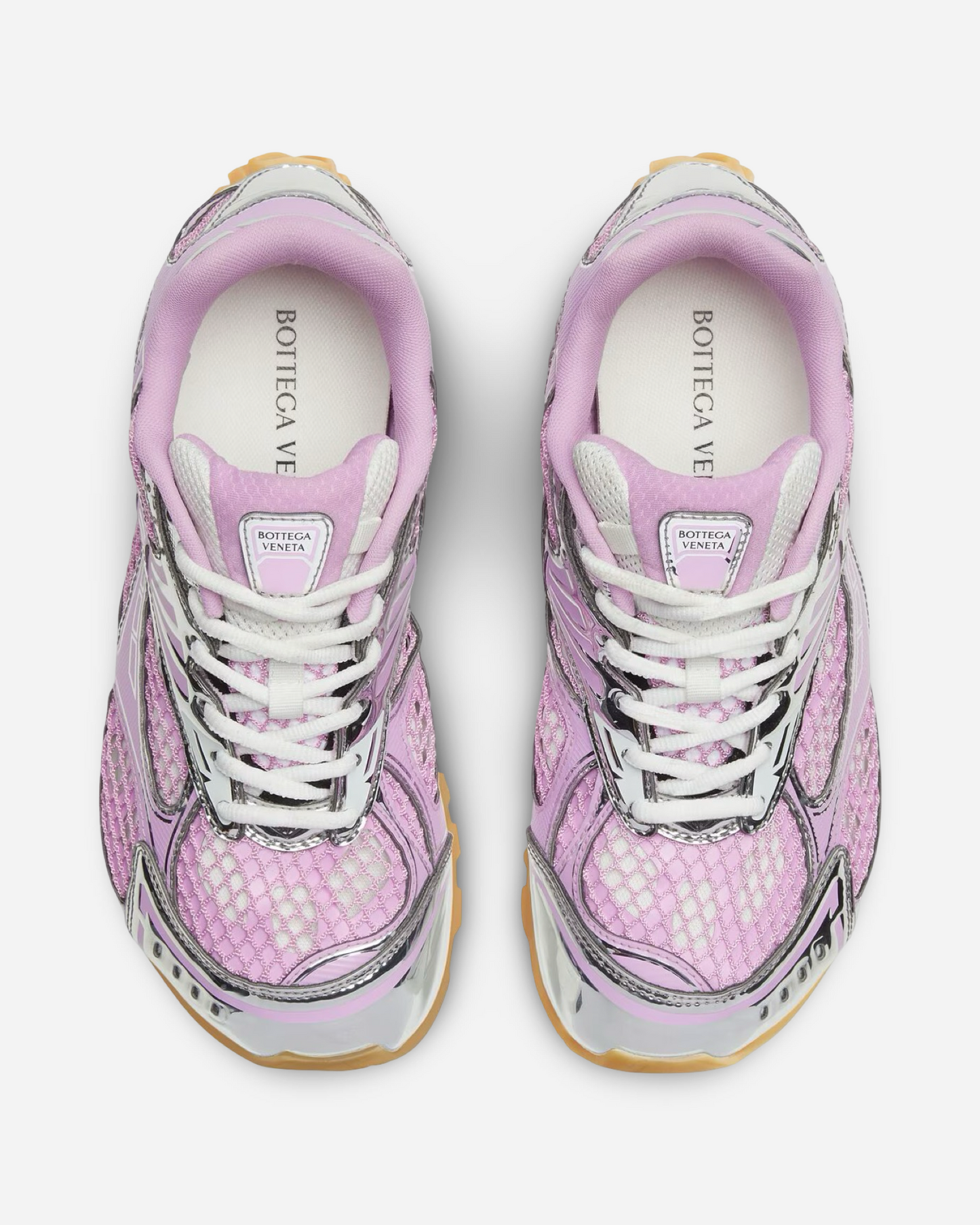 Bottega Veneta Orbit Sneaker 'Gloss/Silver'