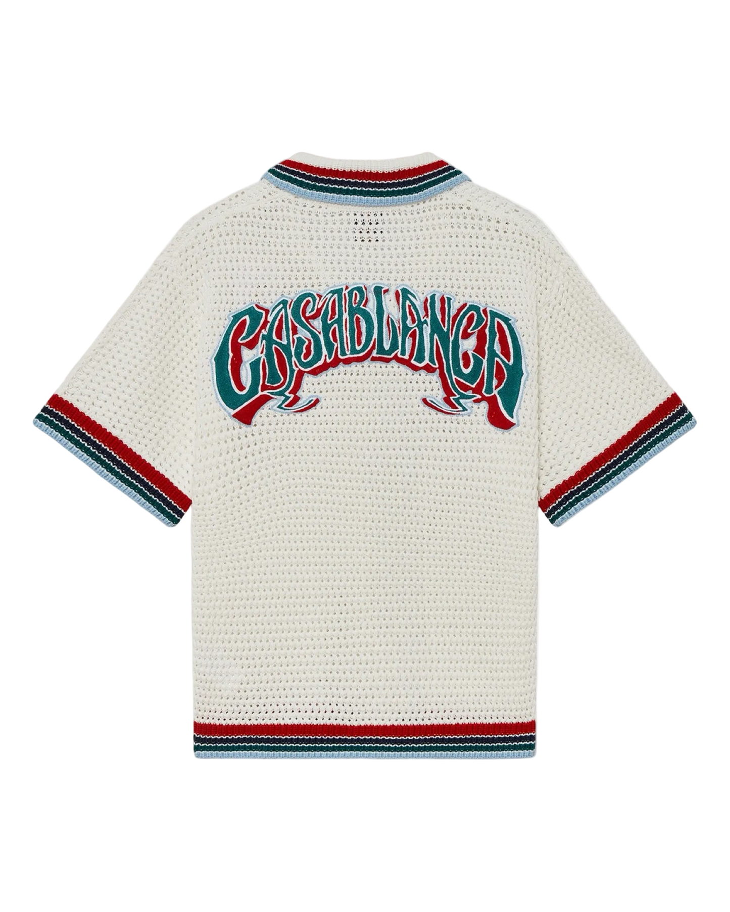 Casablanca Gothic Crochet Shirt 'White'