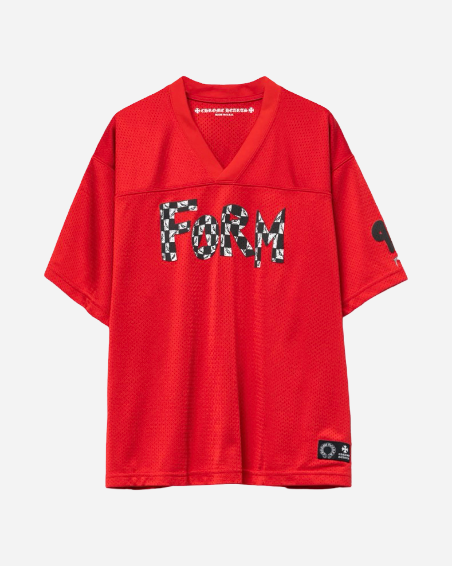 Chrome Hearts X Matty Boy Mesh Stadium Jersey 'Red'