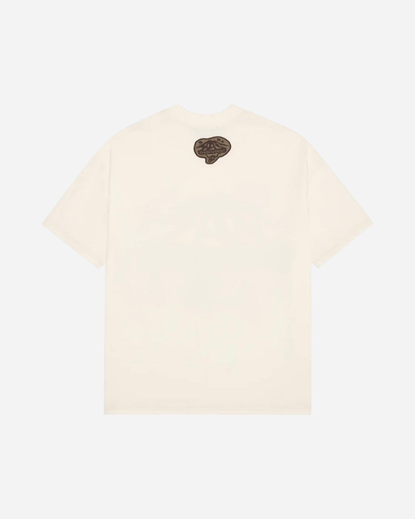 Broken Planet Market T-Shirt 'Off The Grid' - Vanilla White