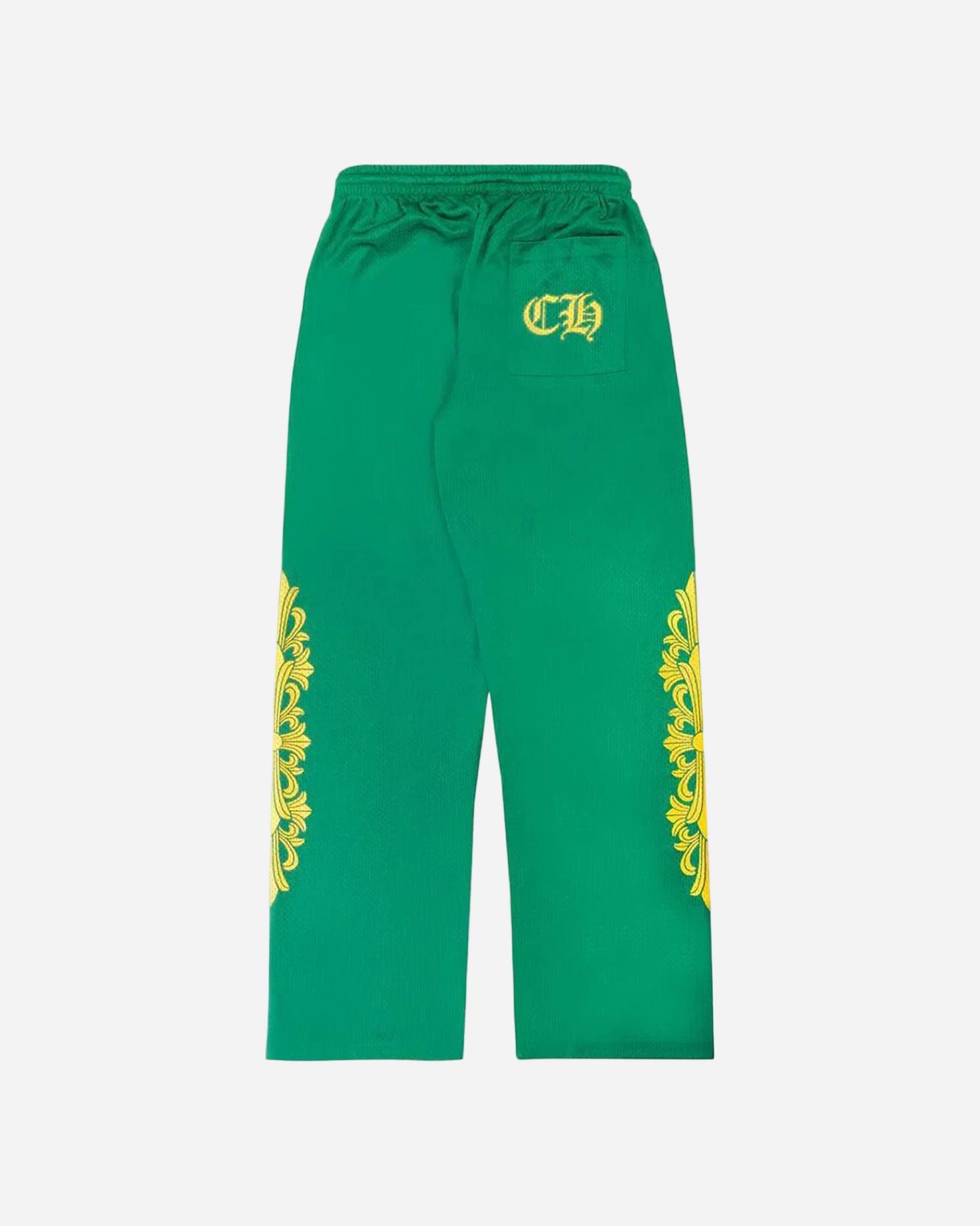 Chrome Hearts Mesh Jersey Pants 'Green'