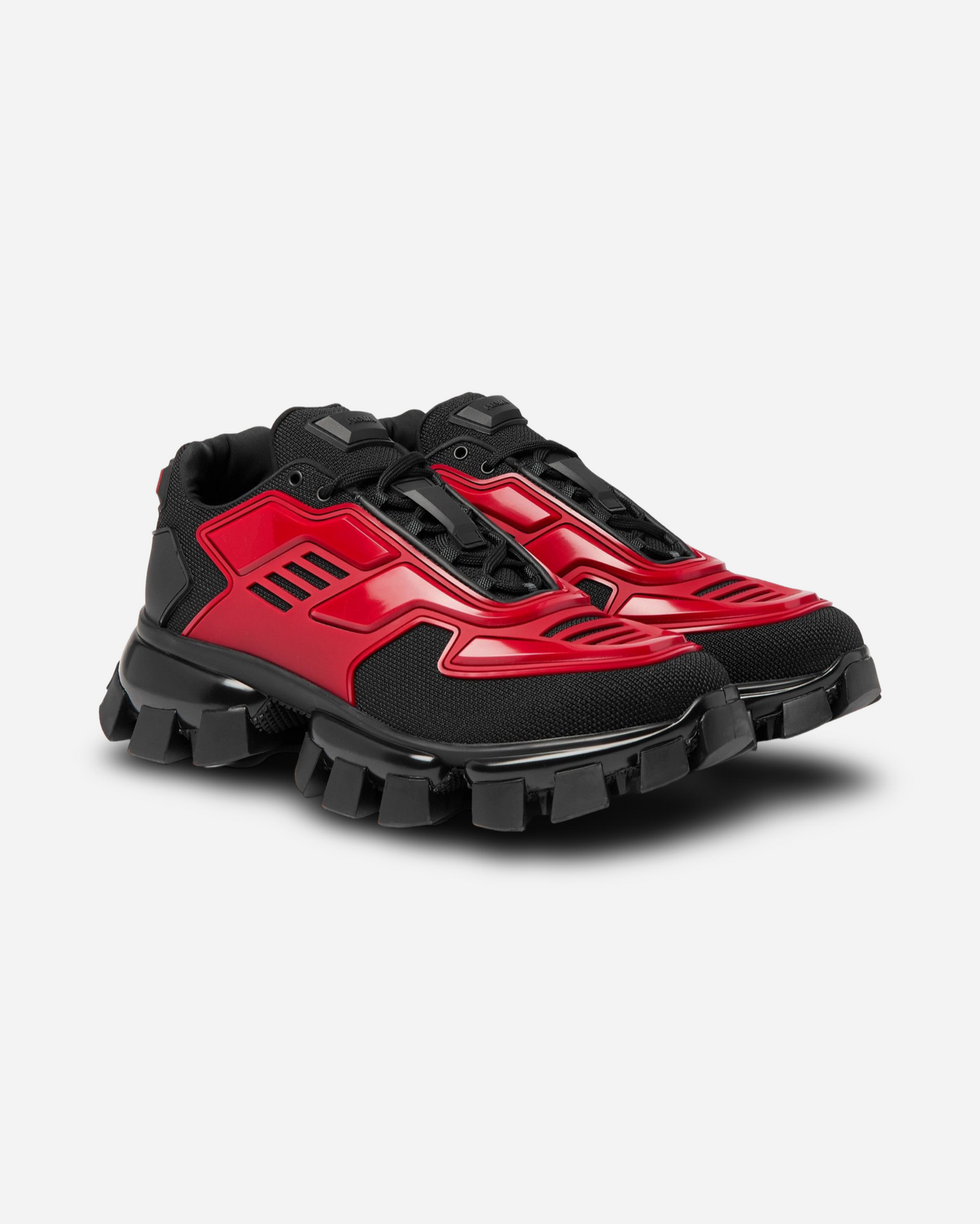 Prada Cloudbust Thunder Knit Sneaker 'Scarlet Red'