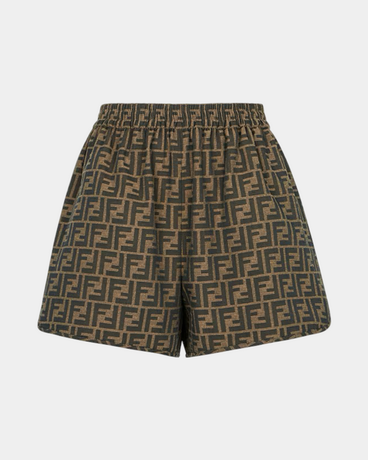Fendi FF Canvas Shorts - Creps City