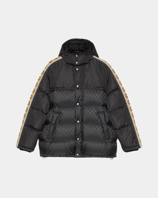 GUCCI Jacquard Nylon Quilted Coat - Creps City