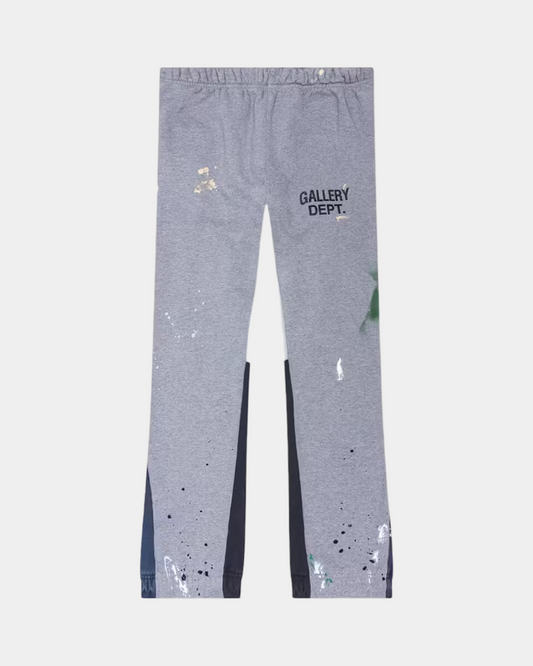 Gallery Dept. Painted Flare SweatPant ‘Heather Grey’ - Creps City