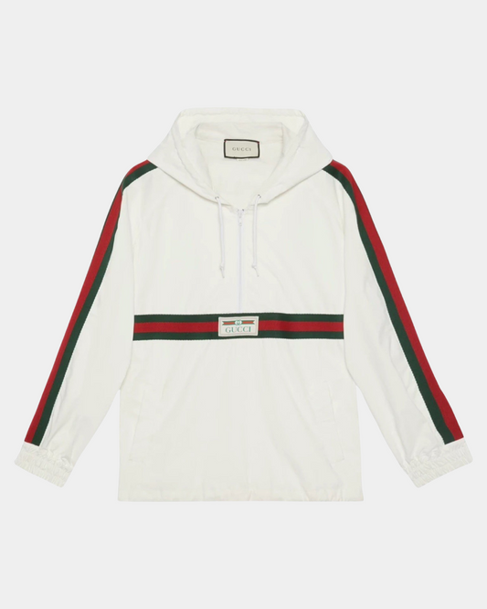 Gucci Cotton Canvas Windbreaker Jacket - Creps City