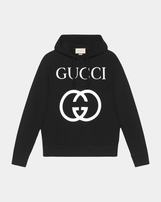 Gucci Hooded Sweatshirt With Interlocking G - Creps City