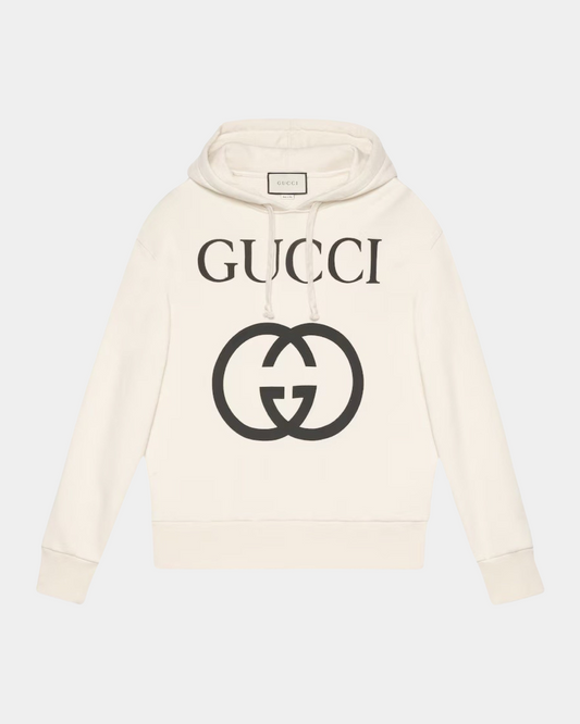 Gucci Hooded Sweatshirt With Interlocking G - Creps City