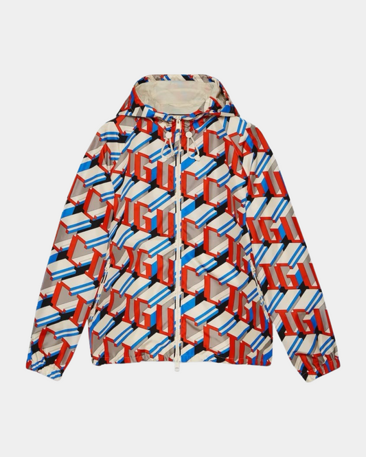Gucci Pixel Print Nylon Jacket - Creps City