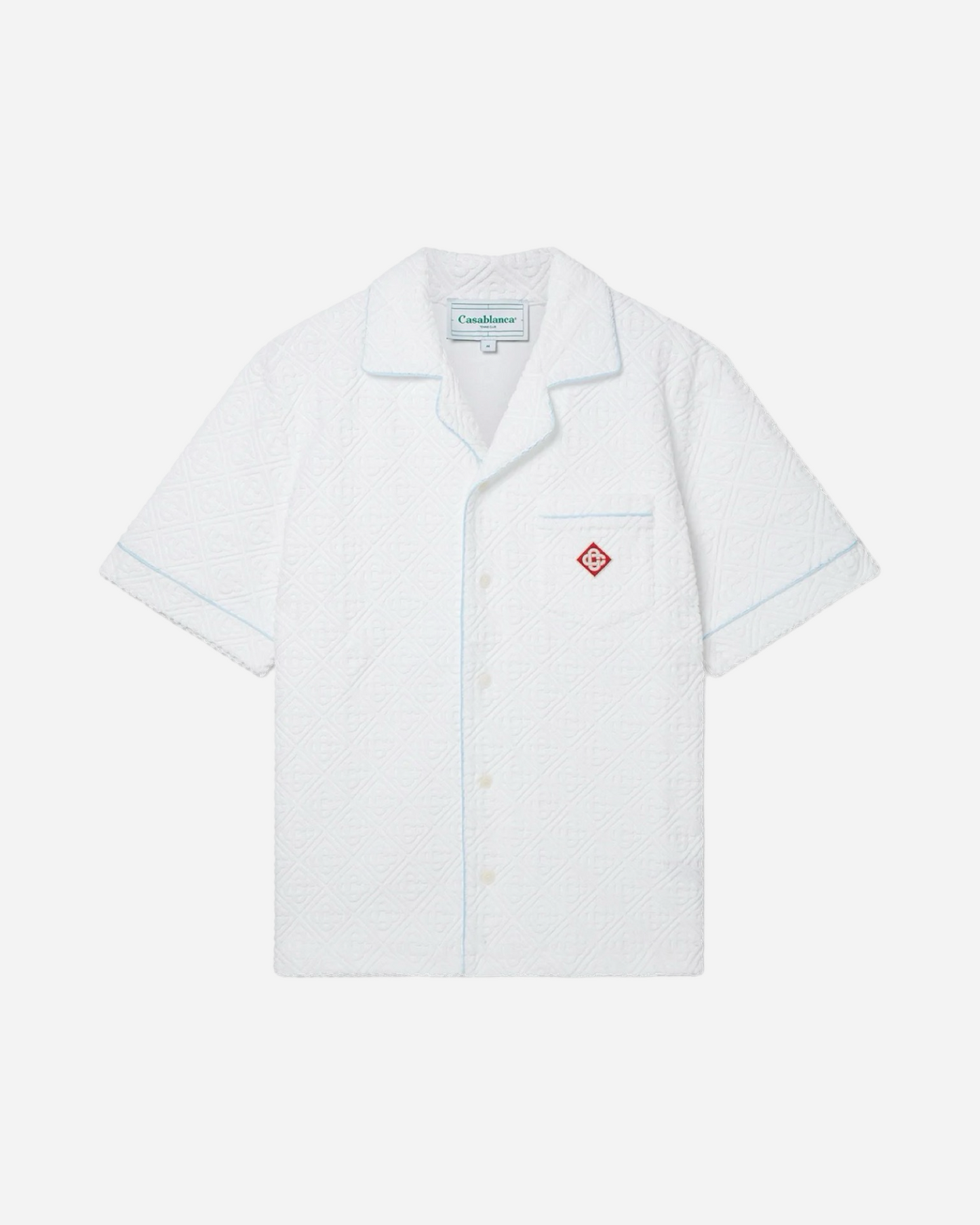 Casablanca Tennis Stripe Toweling Shirt