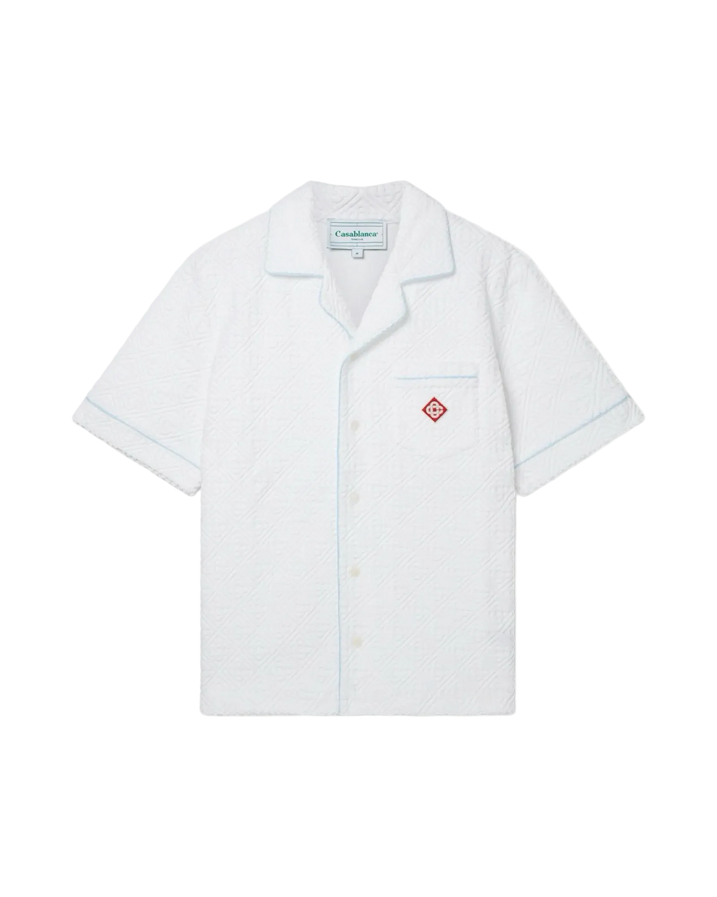 Casablanca Tennis Stripe Toweling Shirt