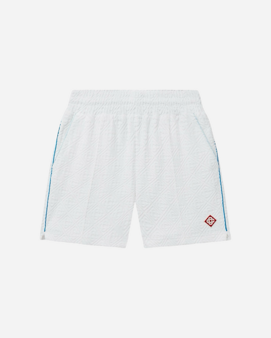 Casablanca Tennis Stripe Toweling Shorts