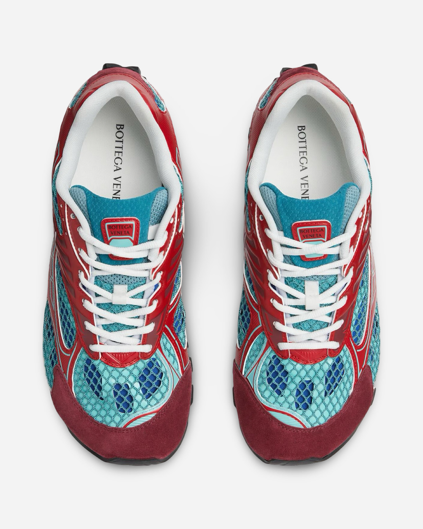 Bottega Veneta Orbit Sneaker 'Turquoise/Cherry'