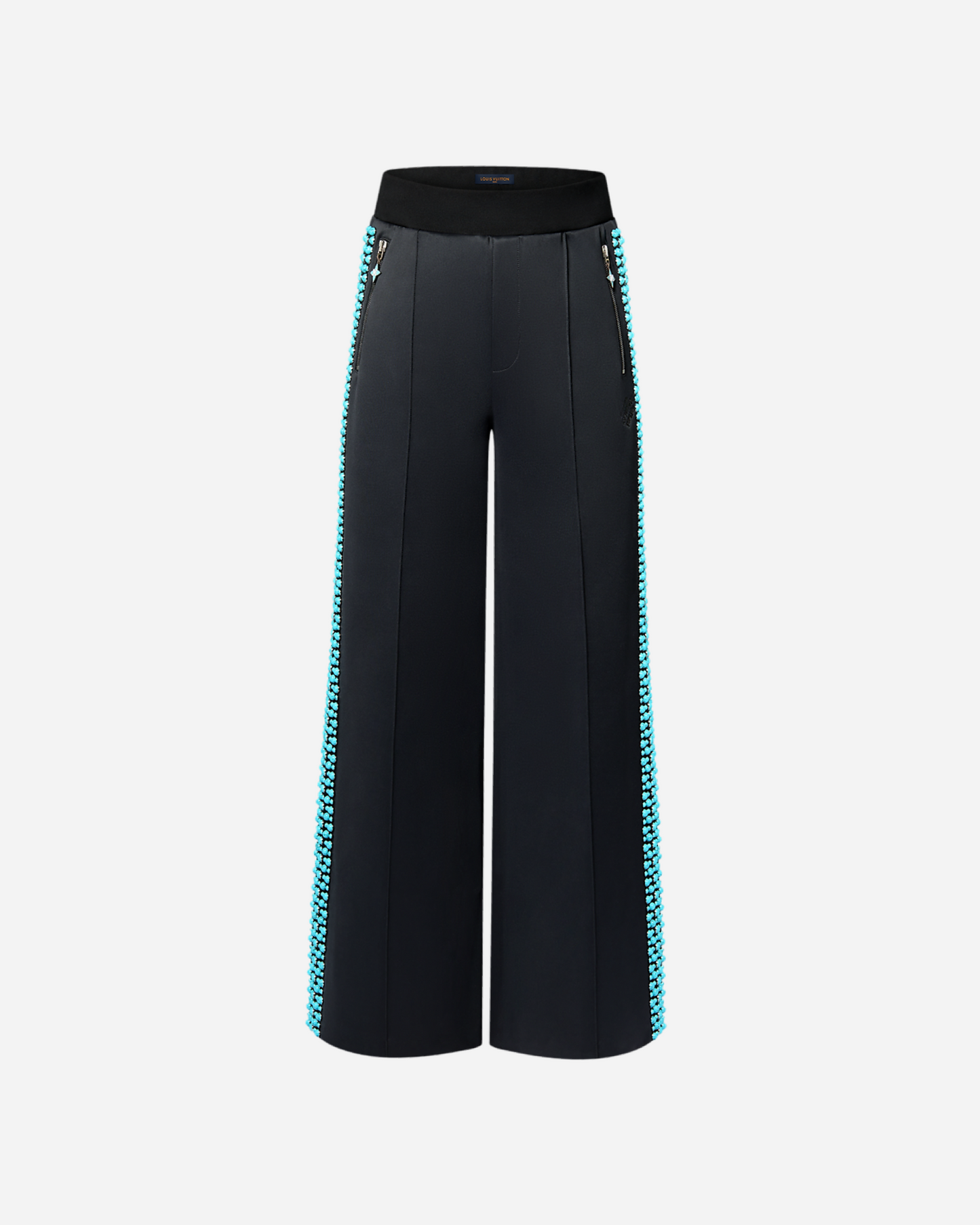 Louis Vuitton Embellished Cotton Track Pants