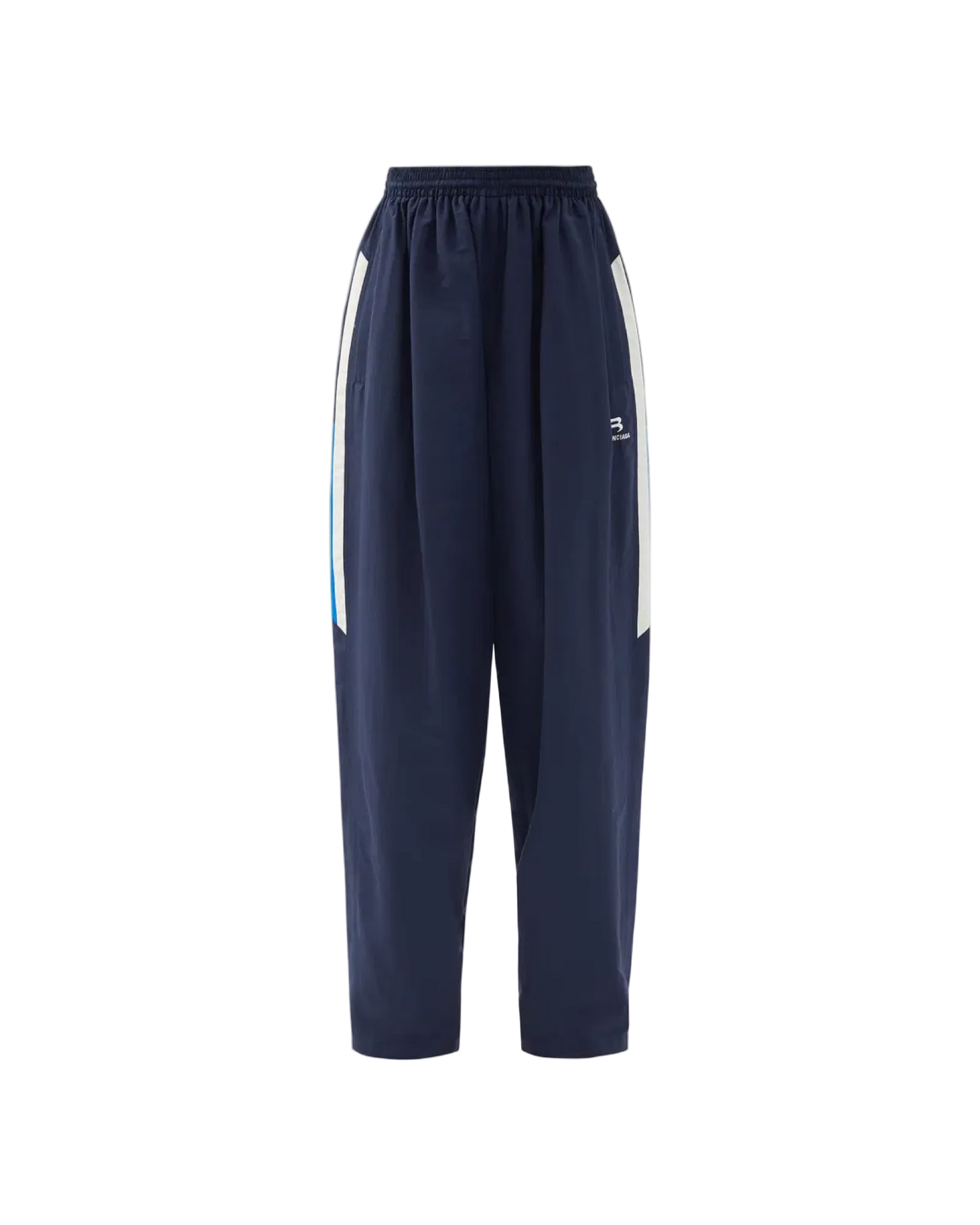 Balenciaga Sporty B Embroidered Track Pants 'Navy Blue'