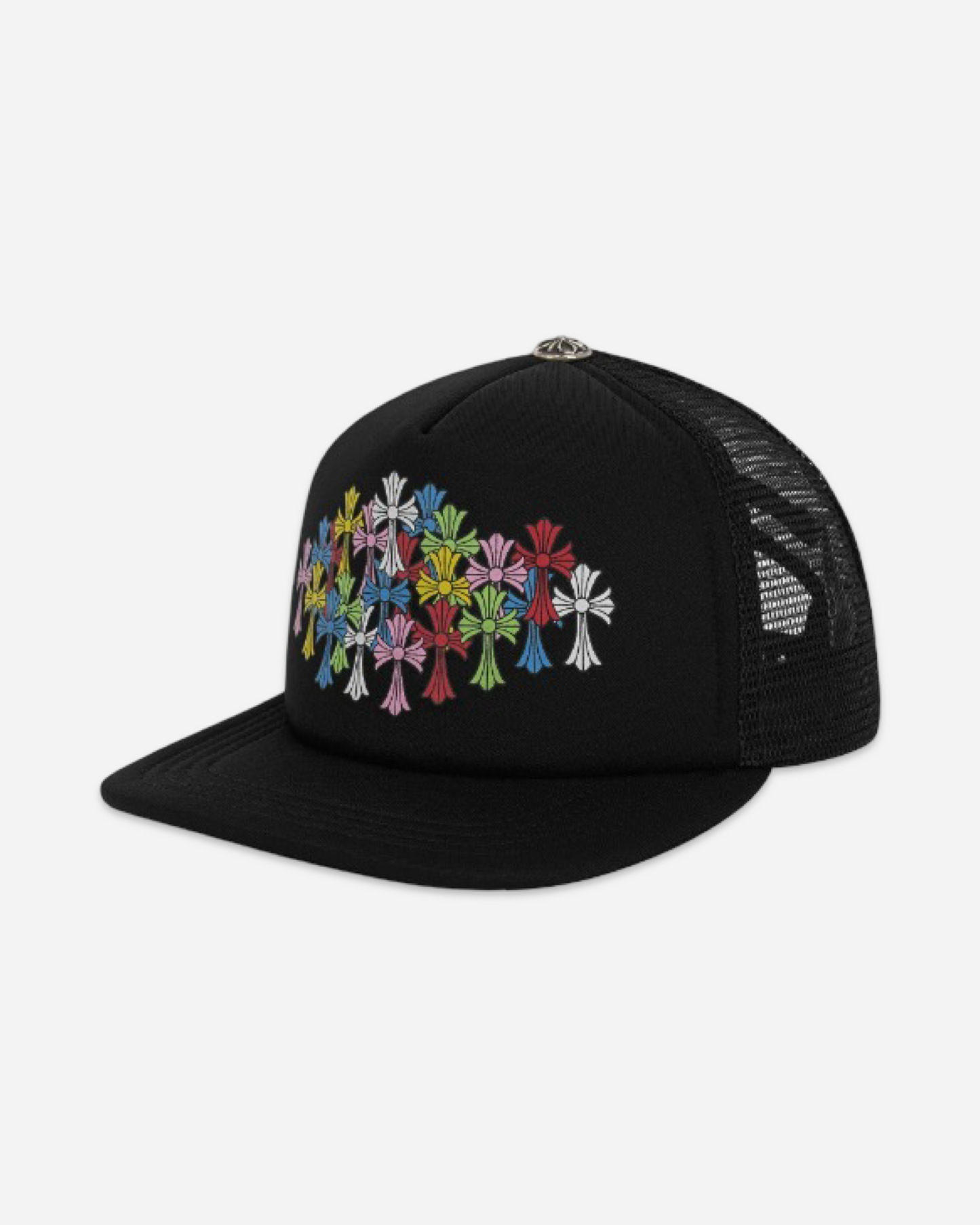 Chrome Hearts Multi Color Crosses Trucker Hat 'Black'