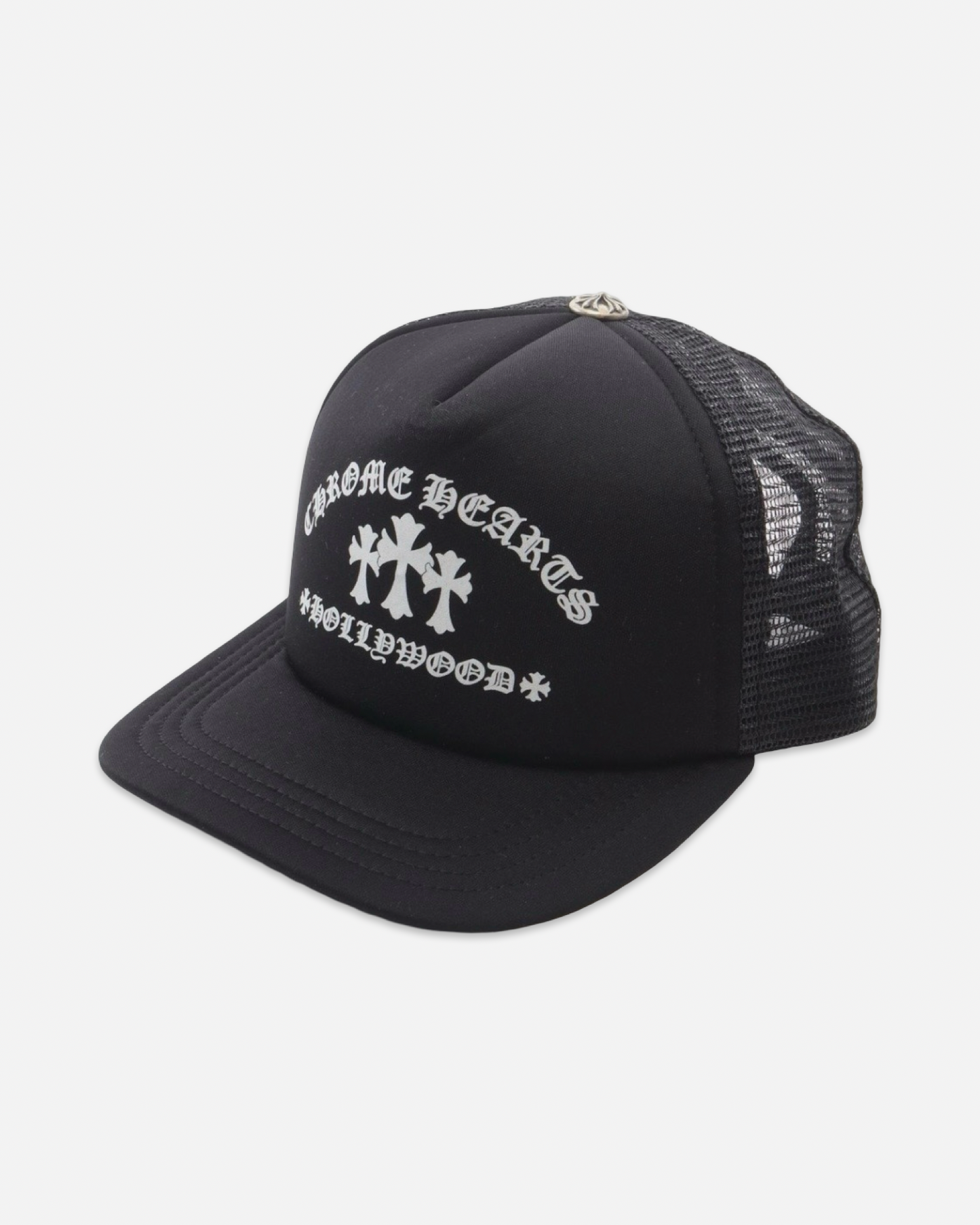 Chrome Hearts Hollywood Cross "King Taco" Trucker Hat 'Black'