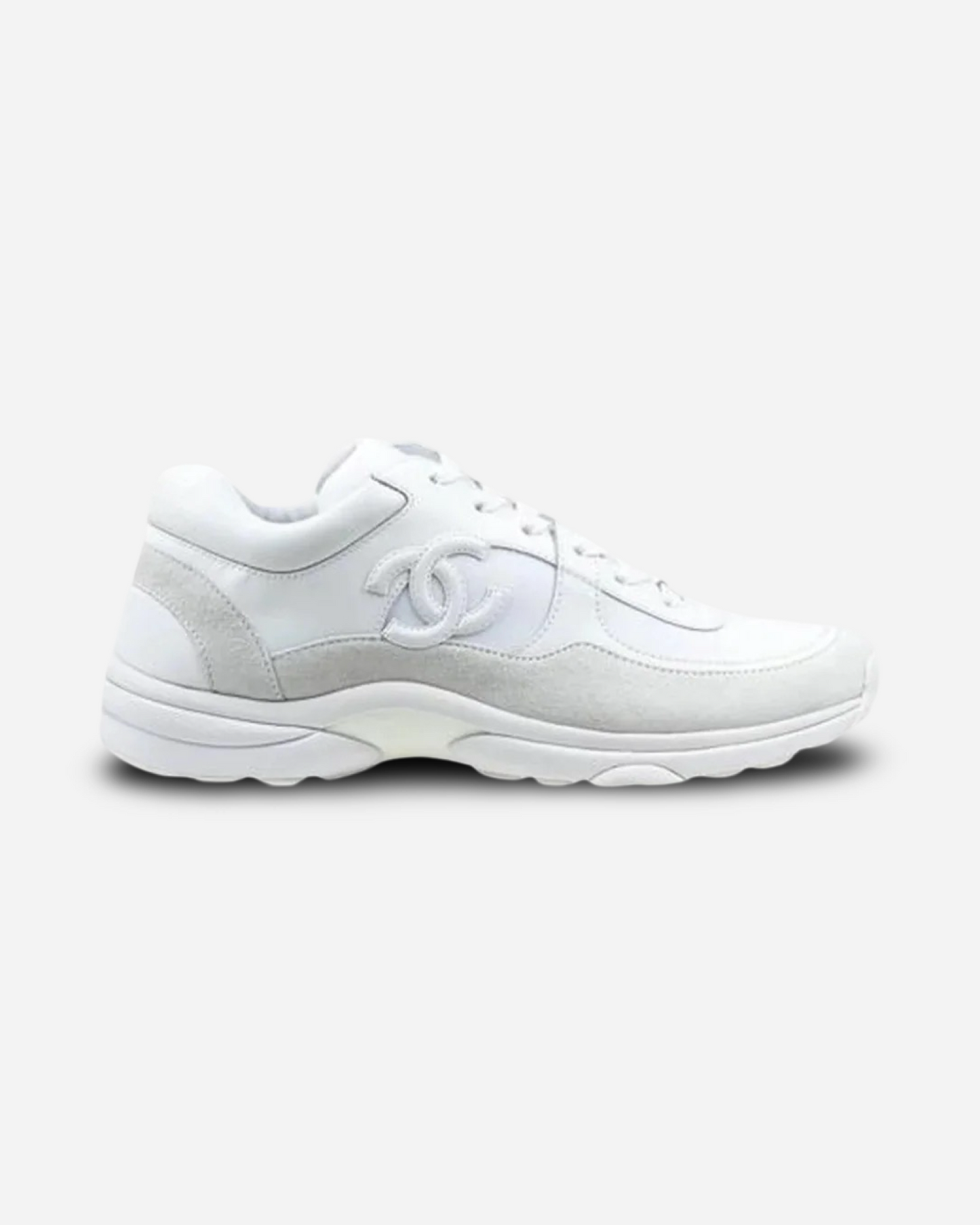 Chanel CC Logo Sneaker 'White'
