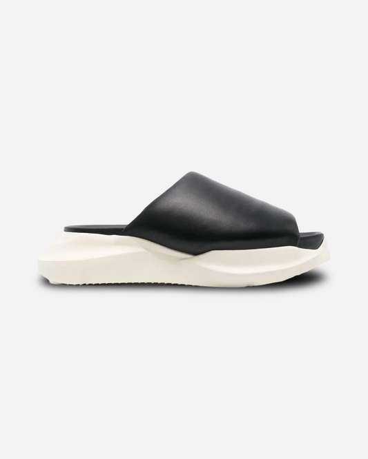 Rick Owens Geth Puffer Leather Slides