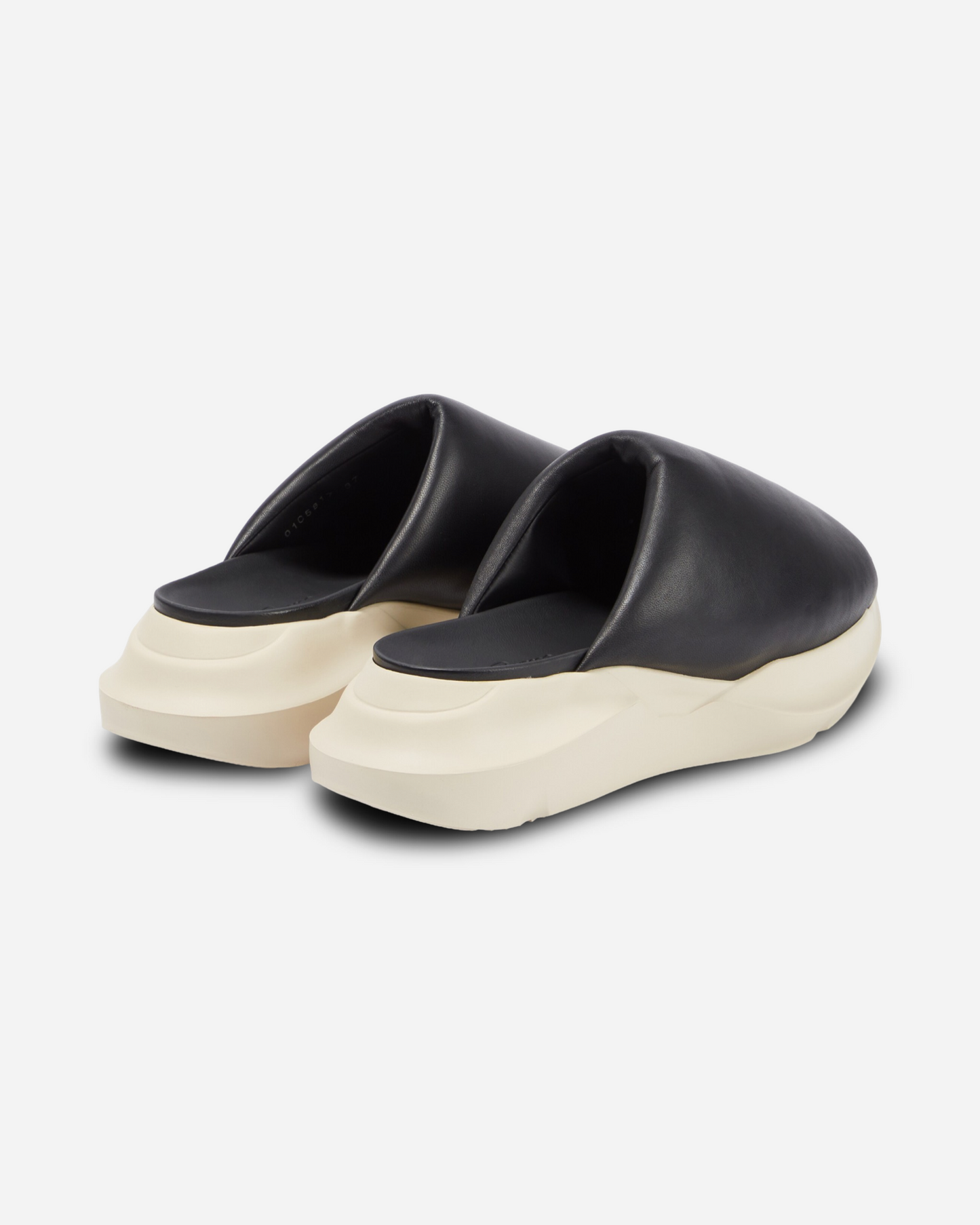 Rick Owens Geth Puffer Leather Slides