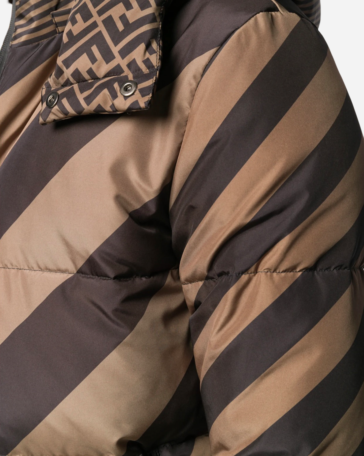 Fendi FF Puffer Reversible Hooded Jacket