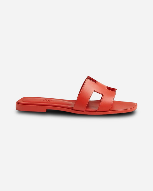 Hermès Oran Sandal ‘Orange Capucine’