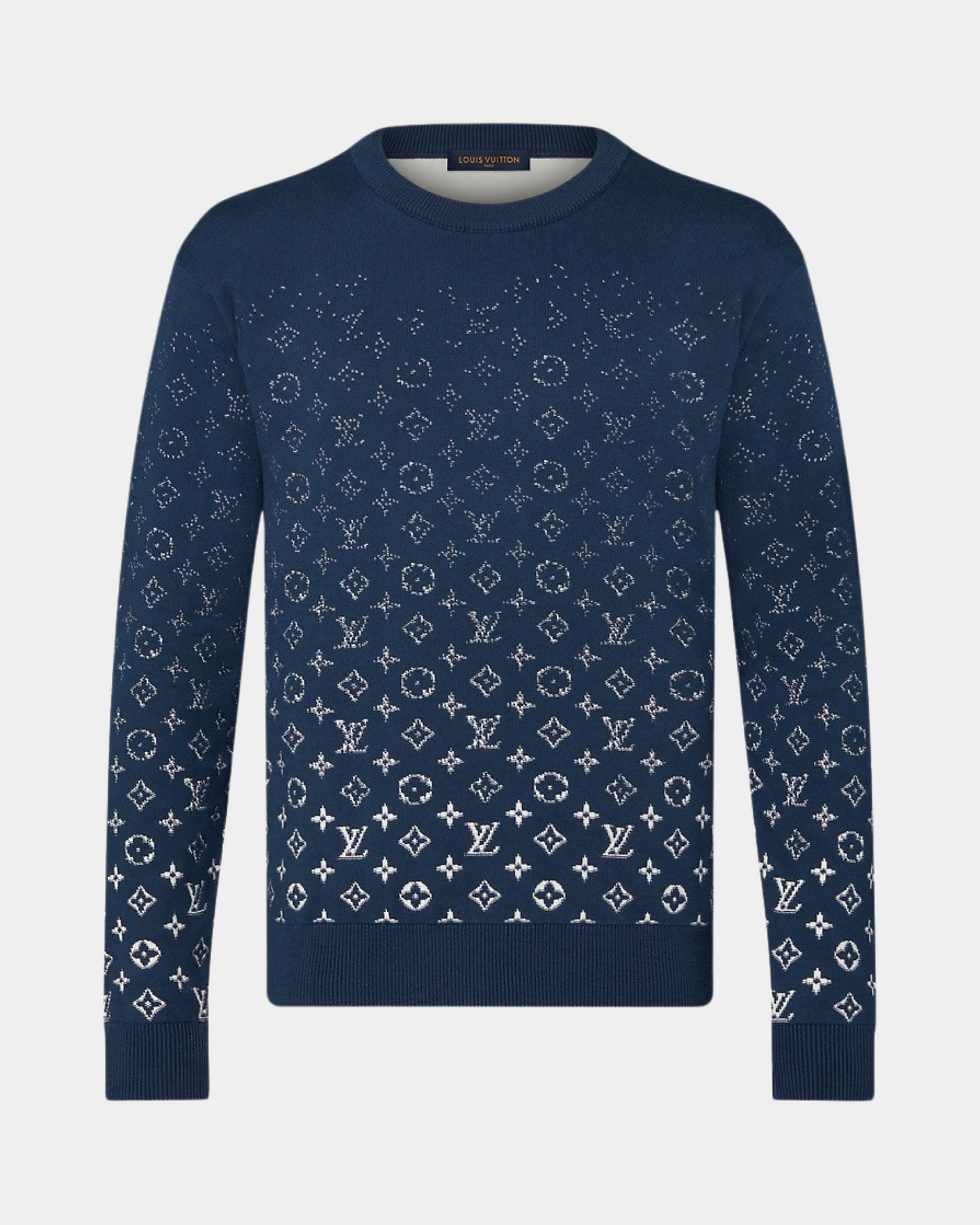 LVSE Monogram Degrade Crewneck Ocean - Creps City