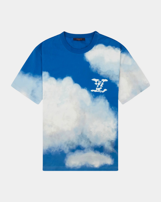 Louis Vuitton Cloud T-Shirt Blue - Creps City