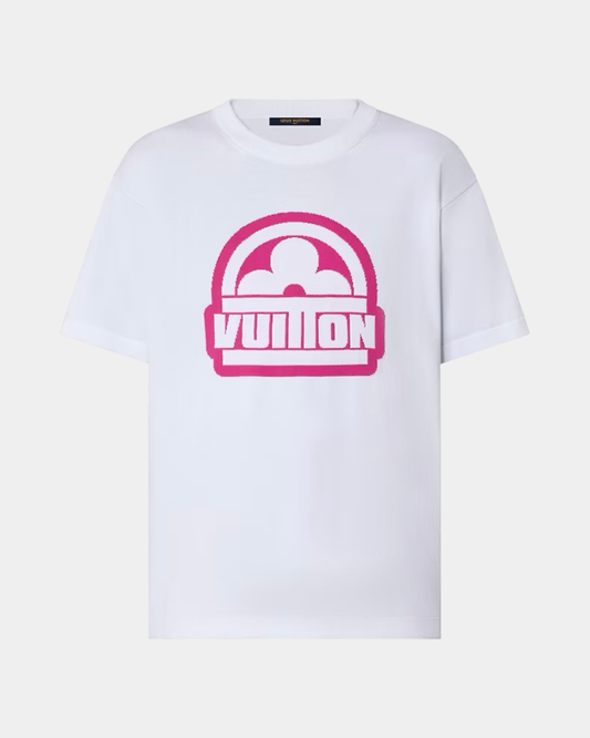 Louis Vuitton Cotton Short-Sleeved Crewneck White - Creps City