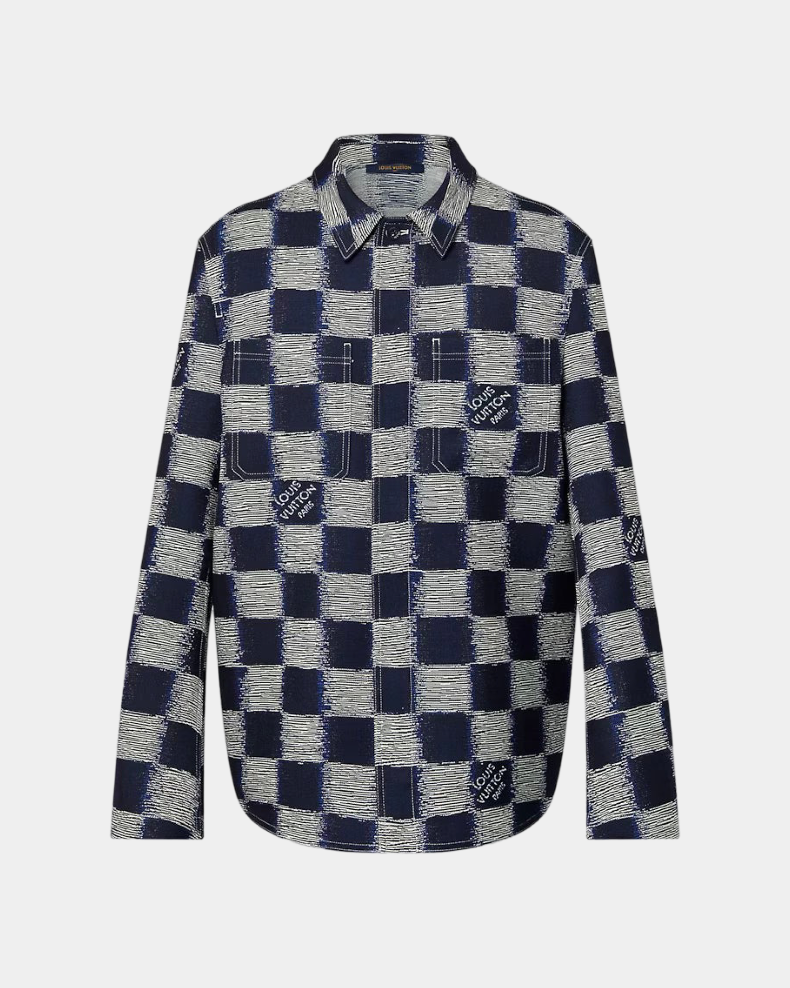 Louis Vuitton Damier Wool Overshirt - Creps City