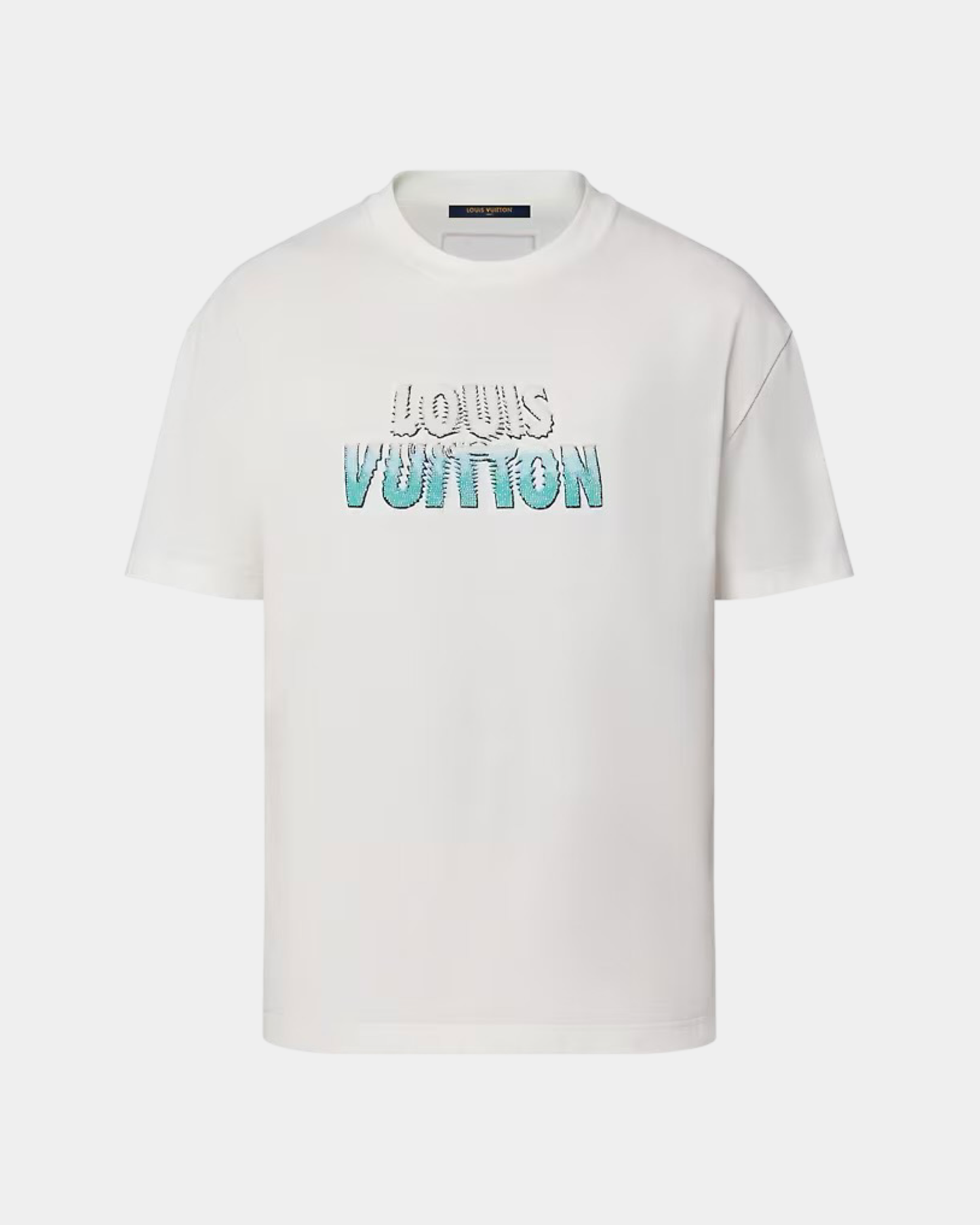 Louis Vuitton Embroidered Beads Cotton T-Shirt - Creps City