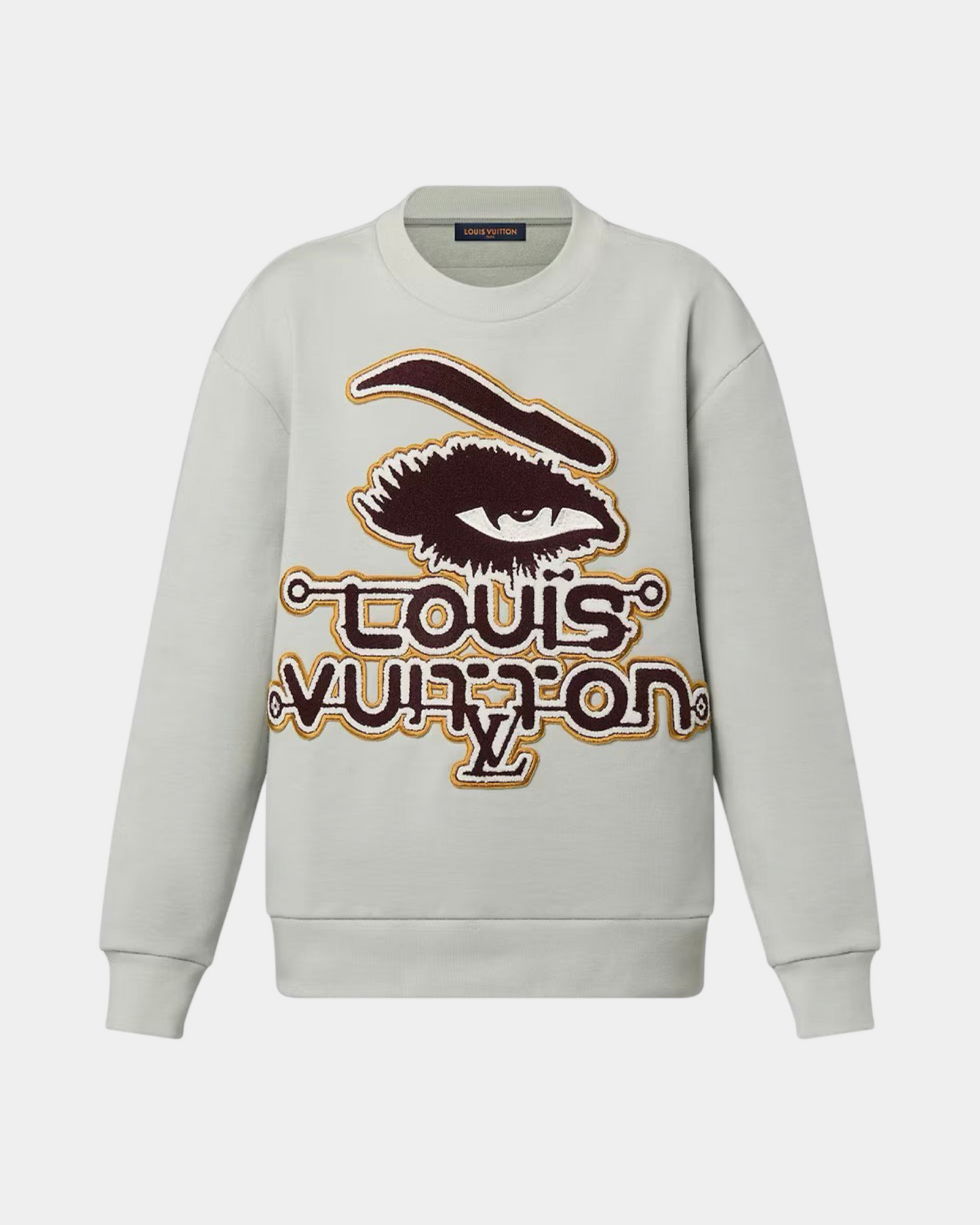 Louis Vuitton Embroidered Cotton Sweatshirt - Creps City