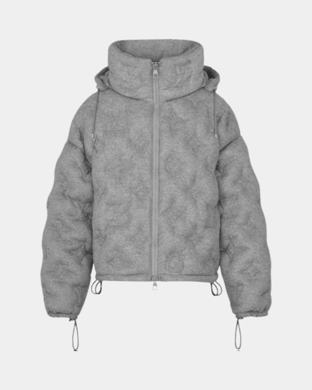 Louis Vuitton Grey Monogram Boyhood Puffer Jacket - Creps City