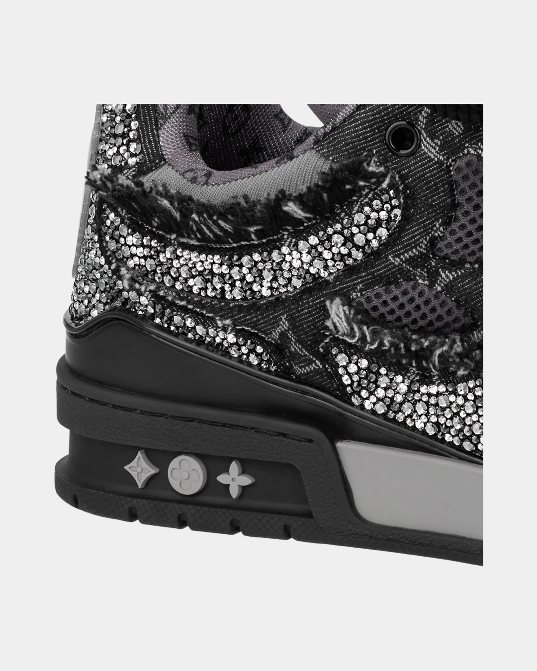 Louis Vuitton LV Skate Sneaker 'Black Swarovski' - Creps City