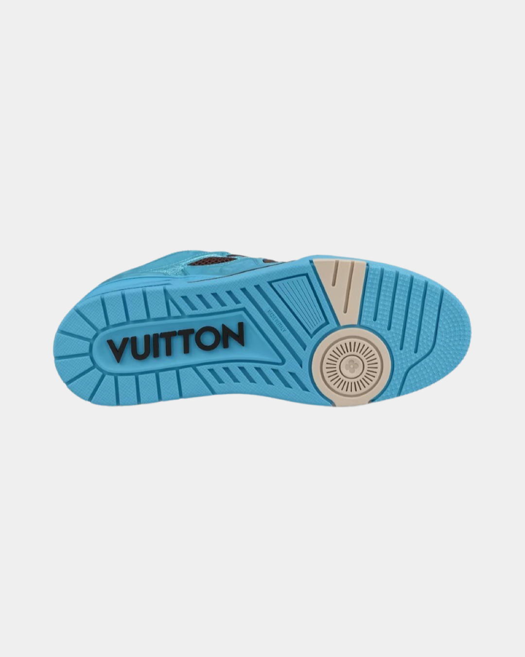 Louis Vuitton LV Sneaker 'Blue Brown' - Creps City