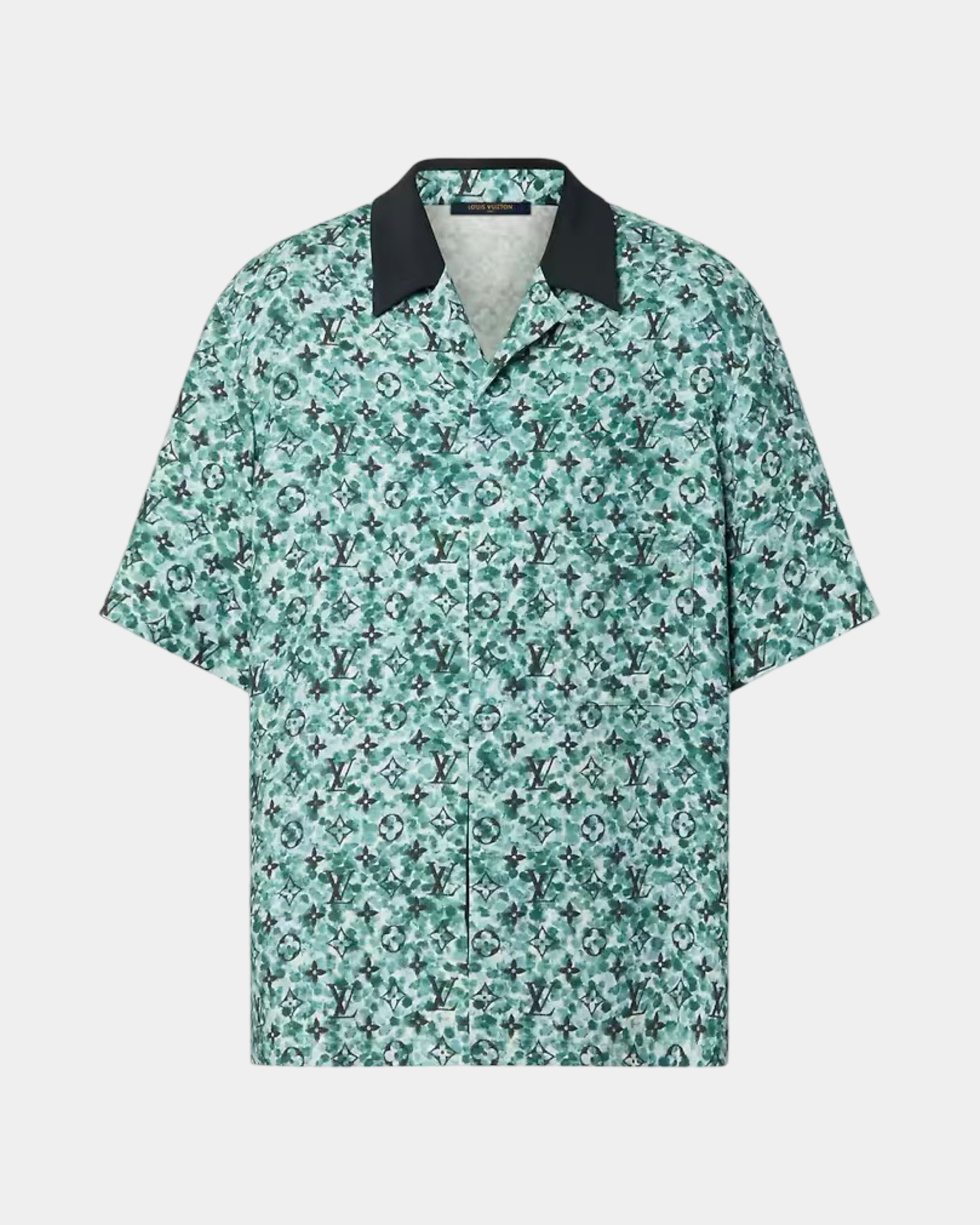 Louis Vuitton Monogram Crepe Short-Sleeved Shirt - Creps City