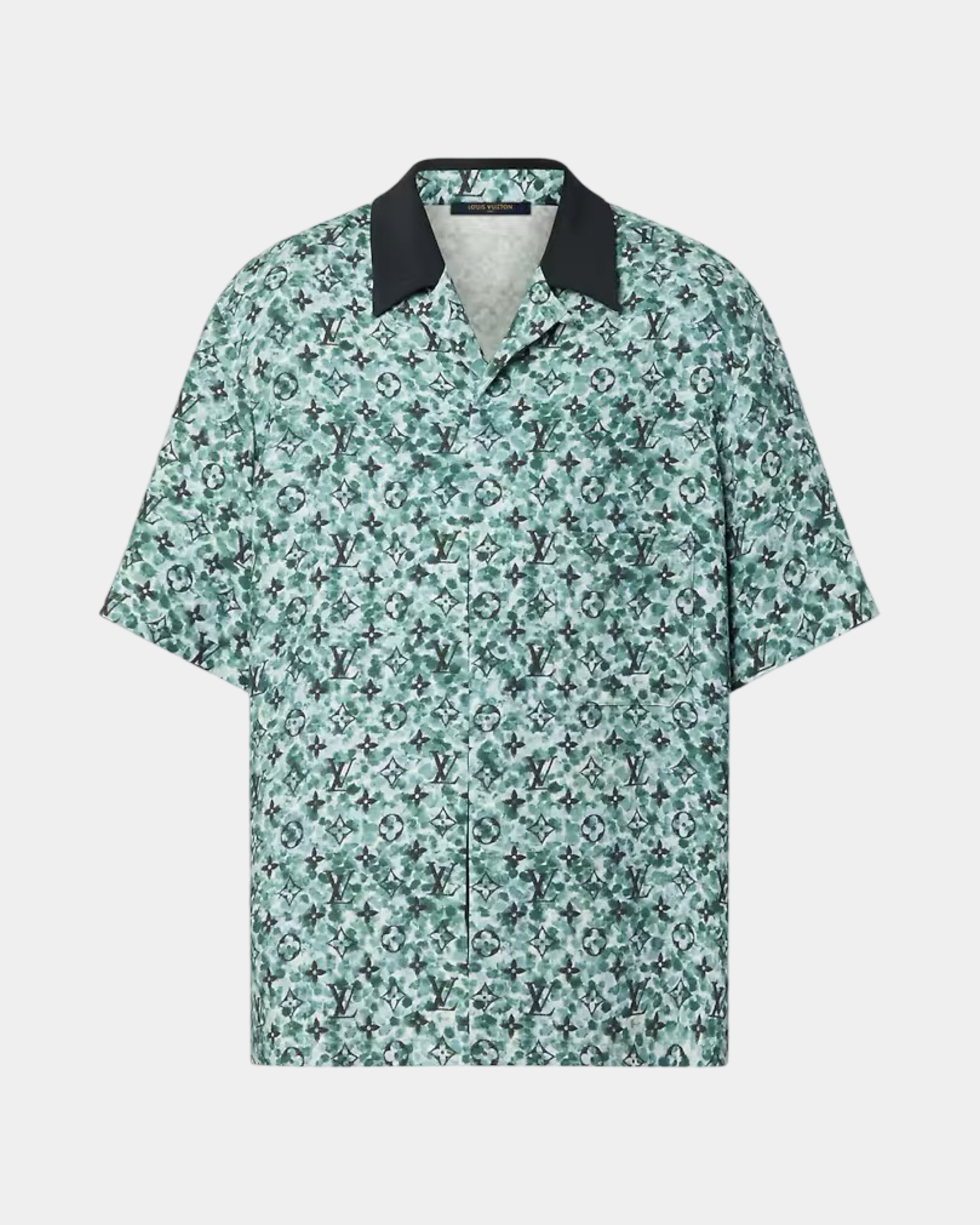 Louis Vuitton Monogram Crepe Short-Sleeved Shirt - Creps City
