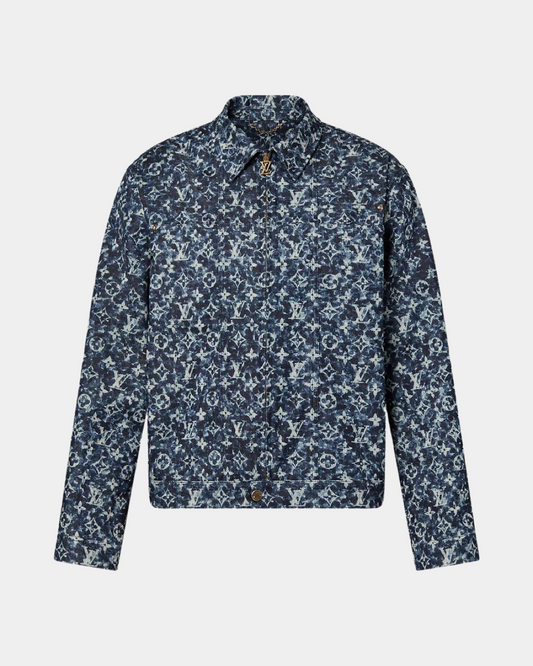 Louis Vuitton Monogram Denim Workwear Jacket - Creps City