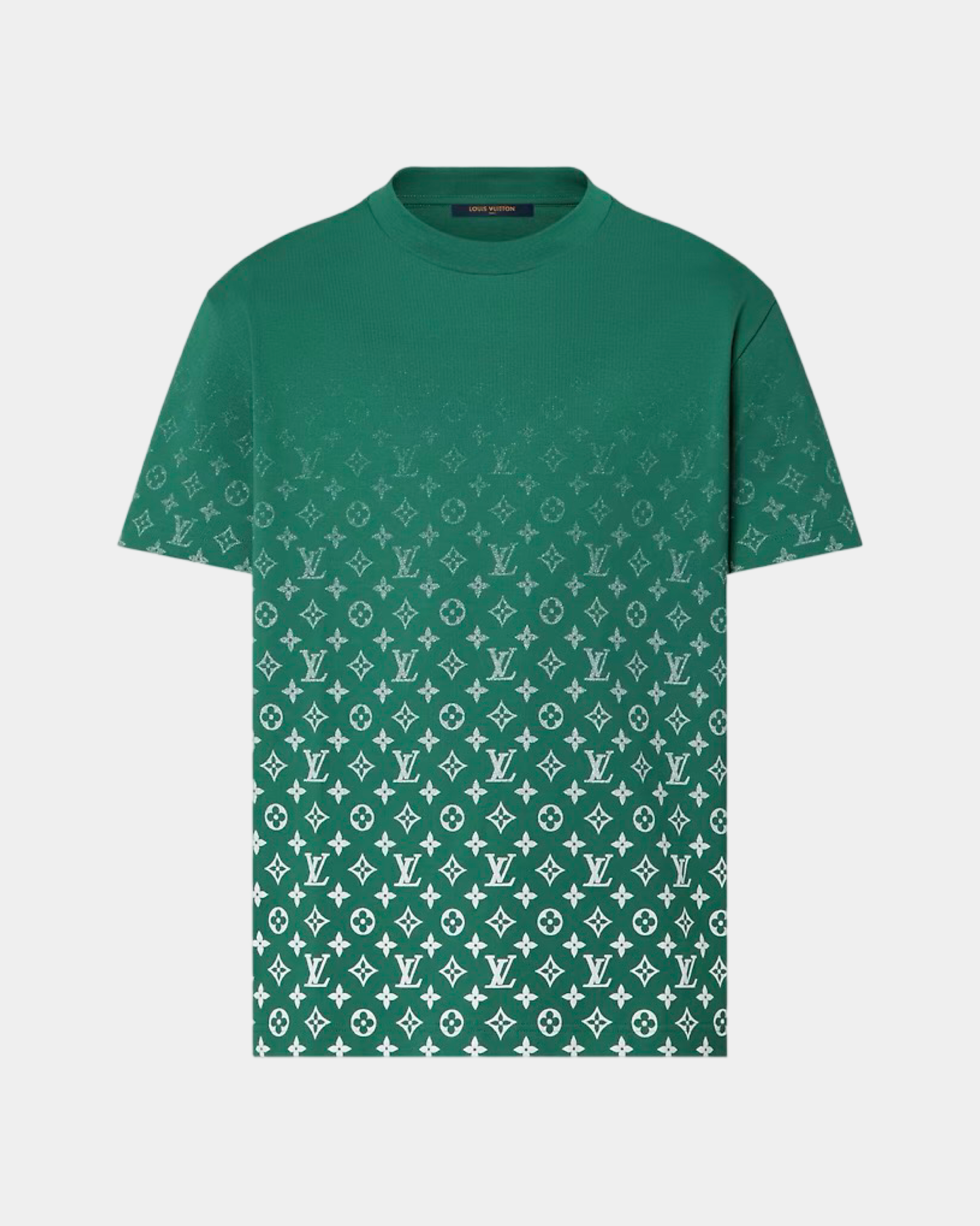 Louis Vuitton Monogram Gradient Cotton T-Shirt Vert - Creps City