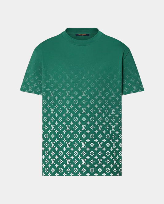 Louis Vuitton Monogram Gradient Cotton T-Shirt Vert - Creps City