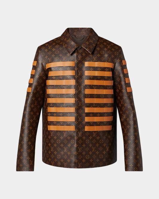Louis Vuitton Monogram LV Toile Military Jacket - Creps City