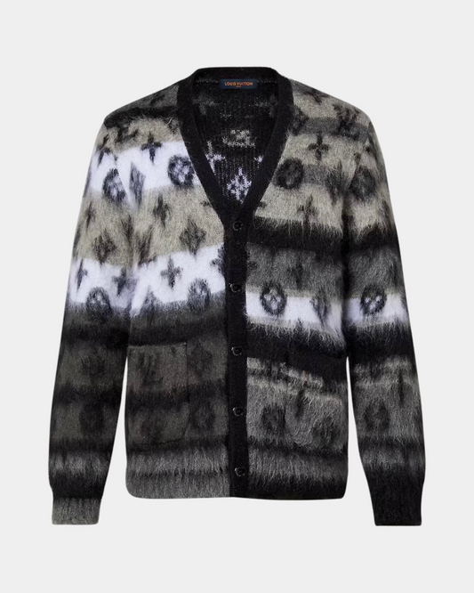 Louis Vuitton Monogram Mohair Cardigan - Creps City