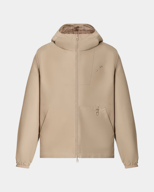 Louis Vuitton Monogram Reversible Nylon Windbreaker Beige - Creps City