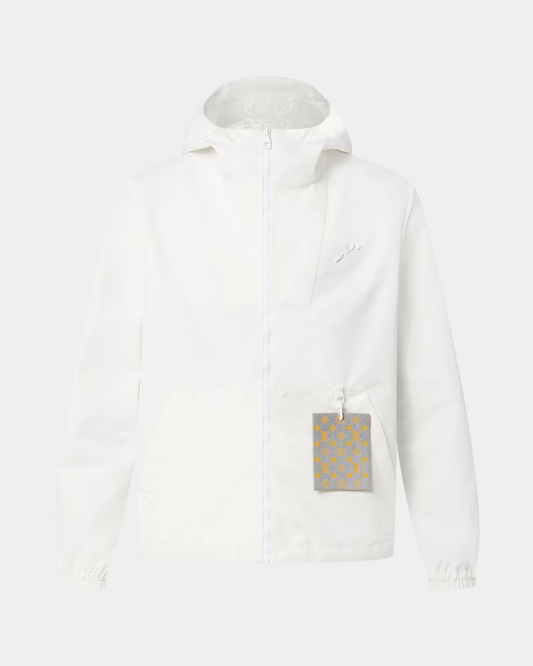 Louis Vuitton Monogram Reversible Nylon Windbreaker White - Creps City