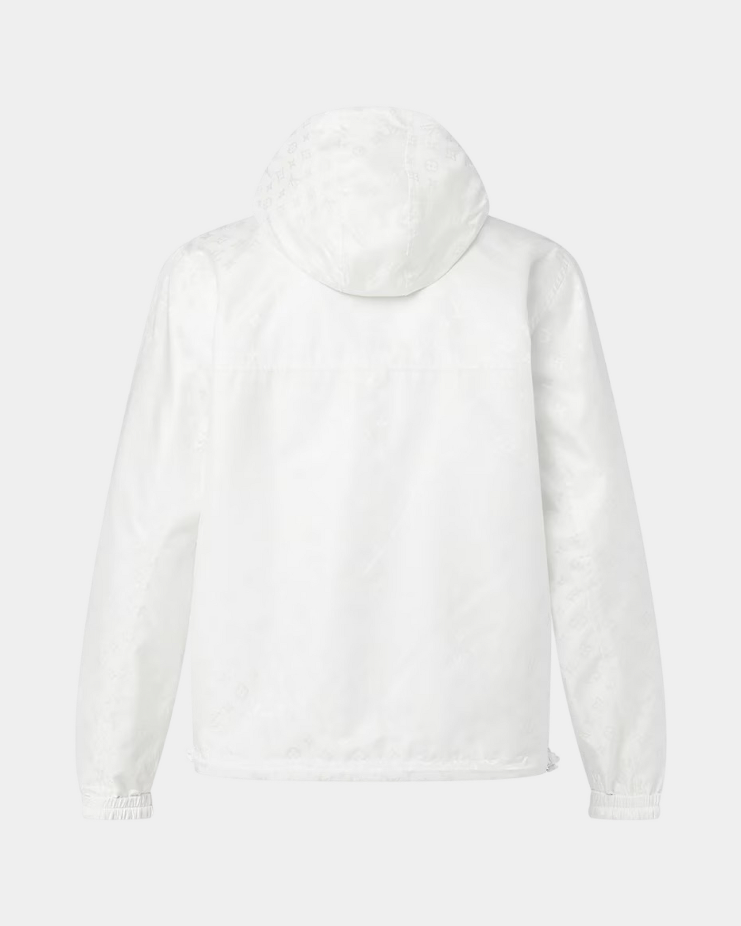 Louis Vuitton Monogram Reversible Nylon Windbreaker White - Creps City