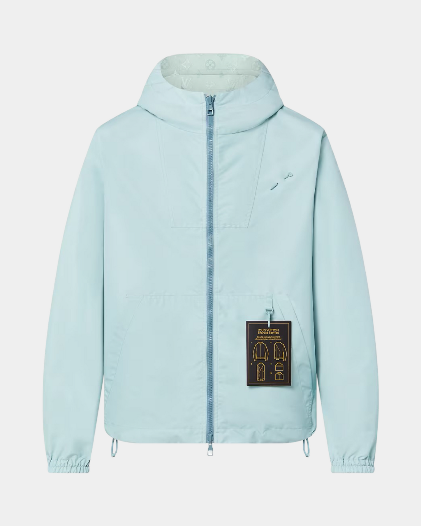 Louis Vuitton Monogram Reversible Windbreaker Bleu Ciel - Creps City