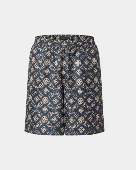 Louis Vuitton Monogram Silk Shorts - Creps City